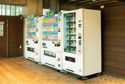 自動販売機（1F二条通側）