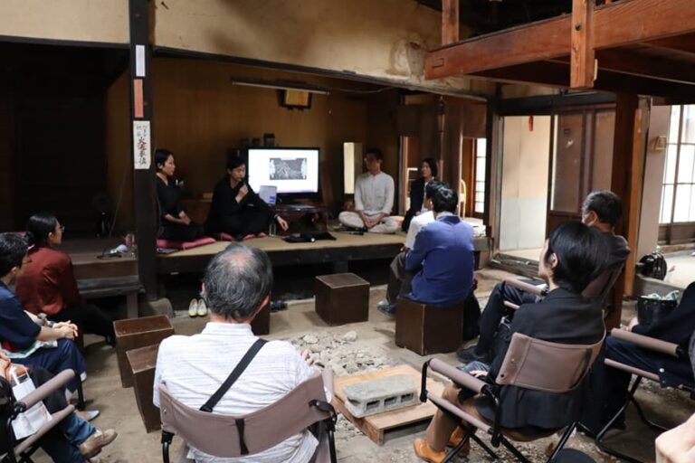 茶の湯と舞台、記憶と場所、音階と楽譜… 異なりの「おりあわさり」から紡がれるメソッドSound Aroundクリエイションメンバー座談会
