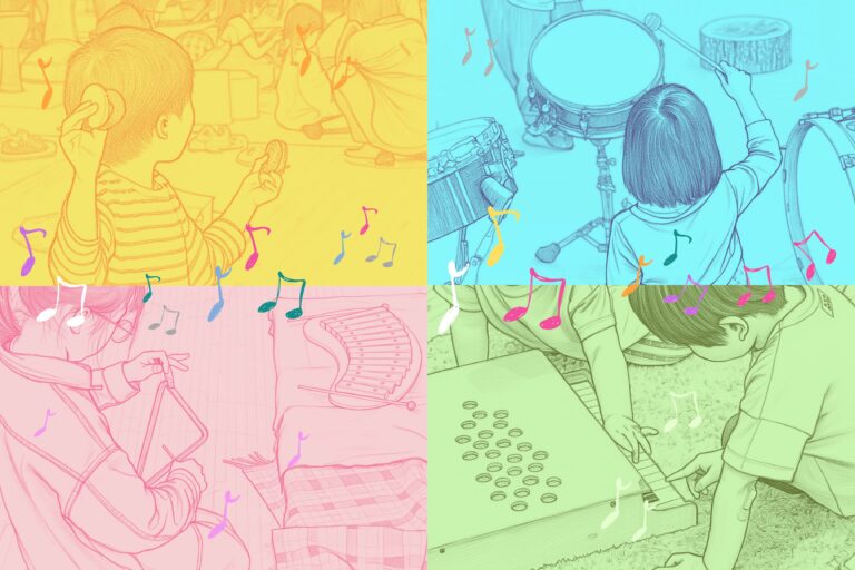スタジオ☆ムジカ！ ～「ひらめき！音さがし」と 「みんなで合奏ステージ」～