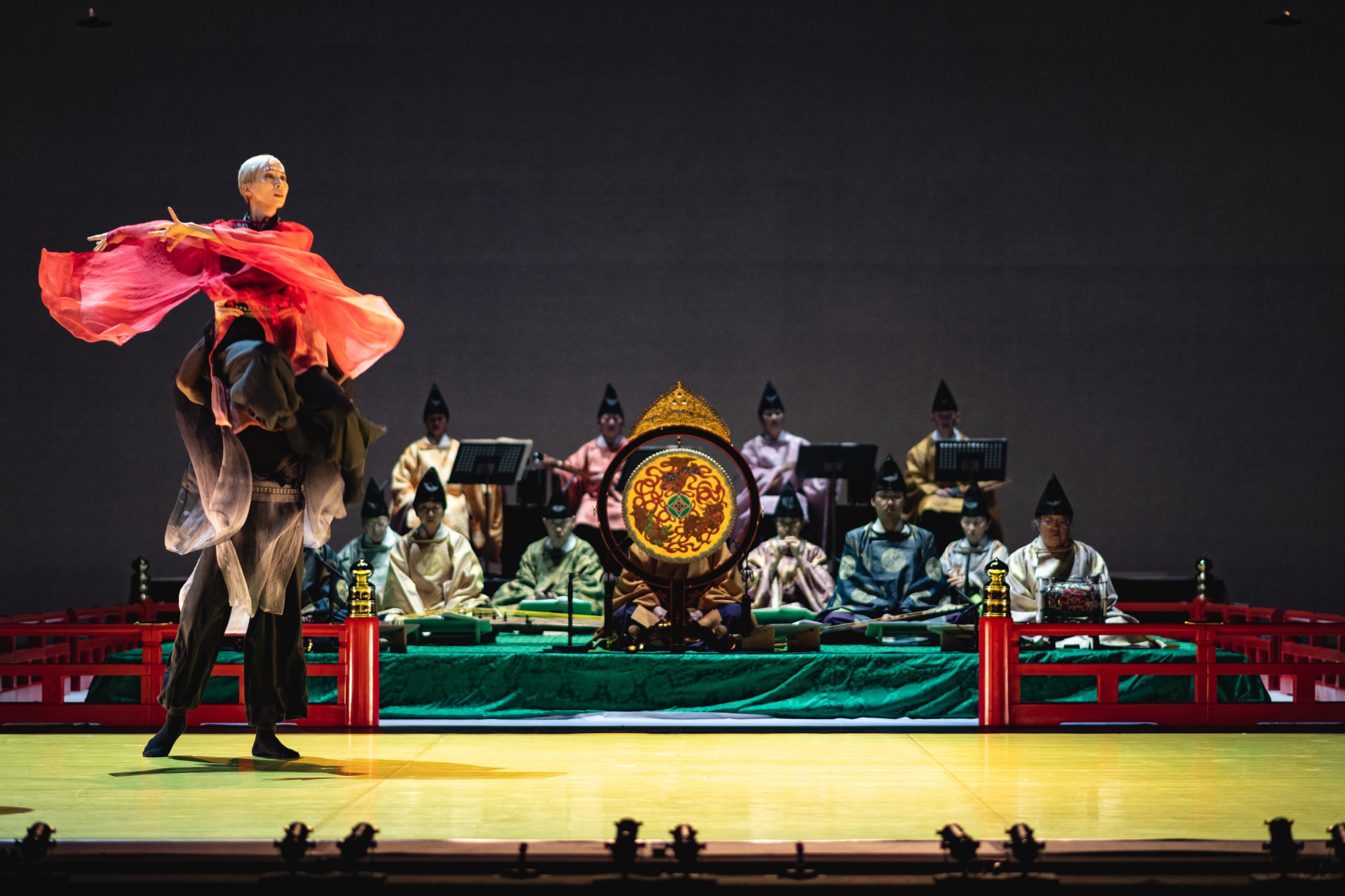 ロームシアター京都開館5周年記念事業 「雅楽 ～現代舞踊との出会い」記録写真